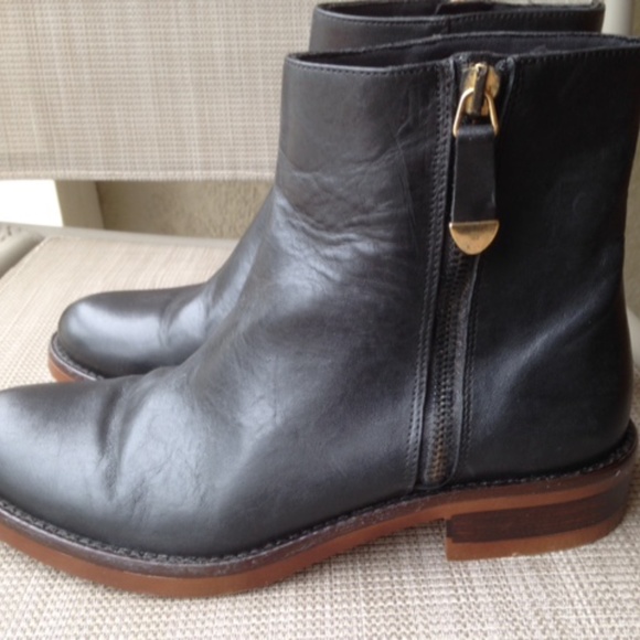 Kurt Geiger Shoes - Kurt Geiger KG Sadie Black Leather Boots